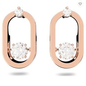 Swarovski sparkling dance stud earrings